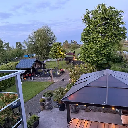 Amsterdam Countryside Met Airco ,geweldig Uitzicht, Luxe Keuken,wasmachine,droger,gratis Fietsen Den Ilp